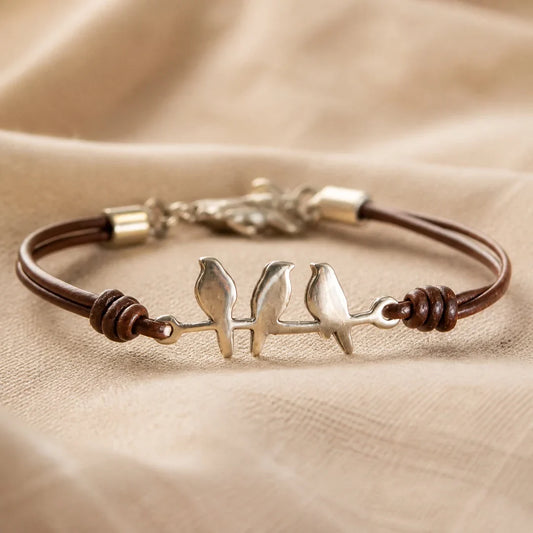 Birds of Love Bracelet | Breast Cancer Awareness