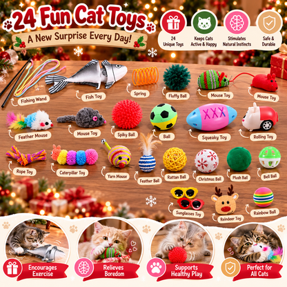 Christmas Cat Advent Calendar – 24 Days of Fun & Surprises
