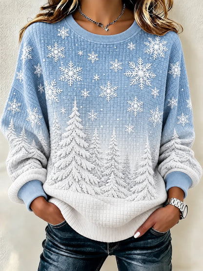 Casual Ombre Sweatshirt