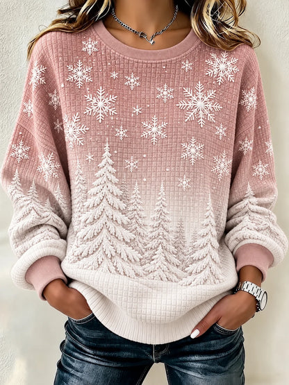 Casual Ombre Sweatshirt