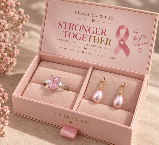 Breast Cancer Awareness Pink 2-Piece Gift Set