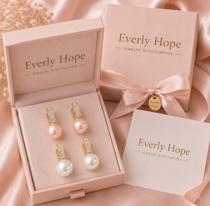 Blush Pearl Earrings – Wear Hope
