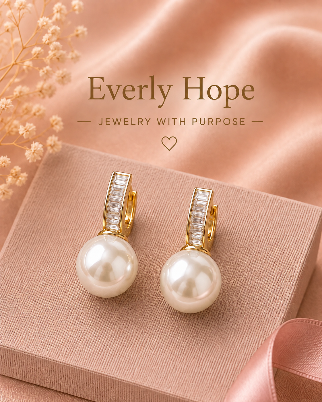 Blush Pearl Earrings – Wear Hope