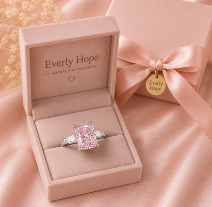 Classic Ribbon Pink Ring | Breast Cancer Awareness