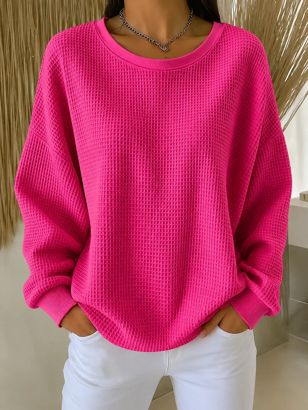 Casual Pink Awareness Top