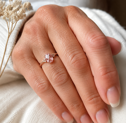 Luxe Pink Ribbon Ring | Breast Cancer Awareness