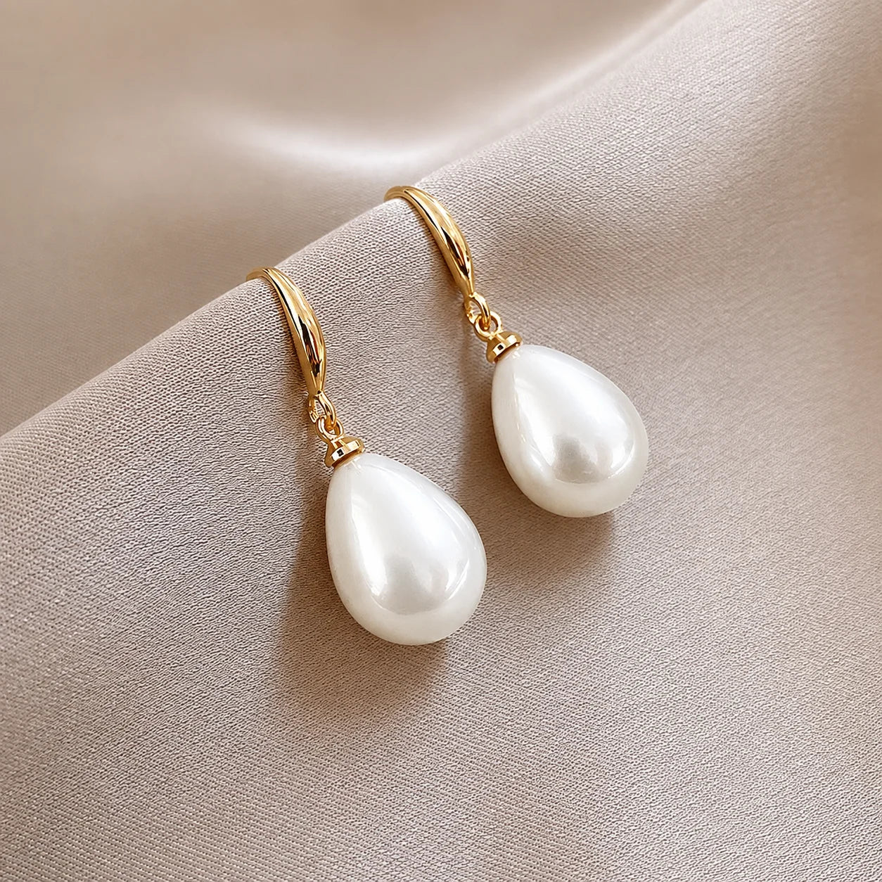 Breast Cancer Awareness | Hanging Pearl Drops