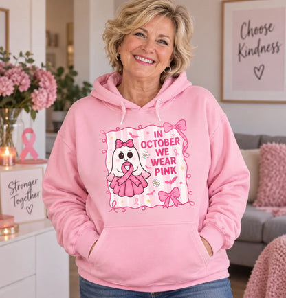 October We Wear Pink Hoodie