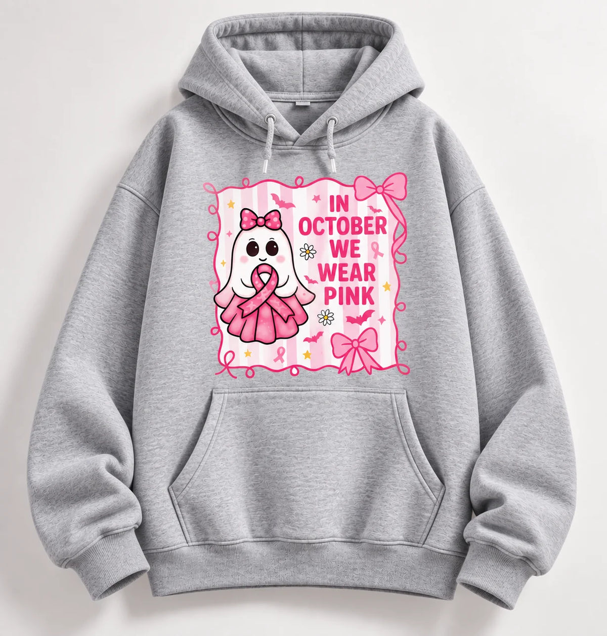 October We Wear Pink Hoodie