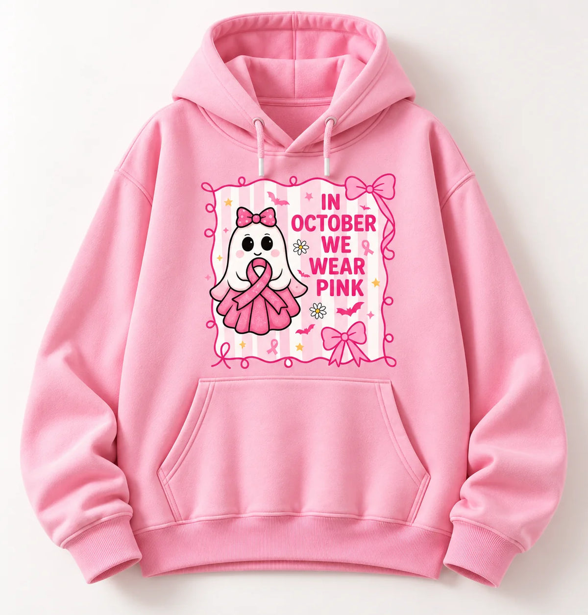 October We Wear Pink Hoodie