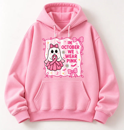 October We Wear Pink Hoodie