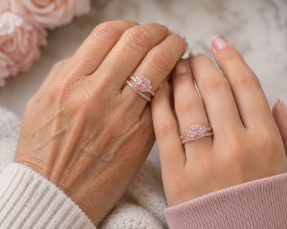 Pink Hope | 2-Piece Breast Cancer Awareness Ring
