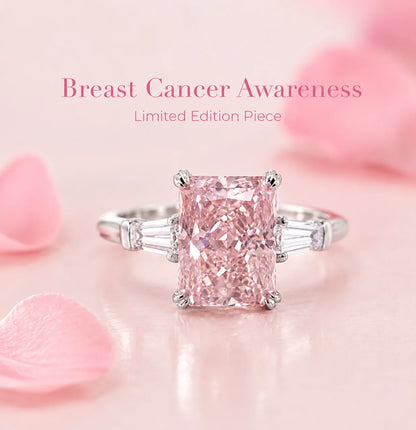 Classic Ribbon Pink Ring | Breast Cancer Awareness