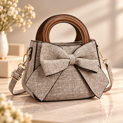 Everly Hope™ Elegant Bow Handbag – Chic Mini Crossbody Bag