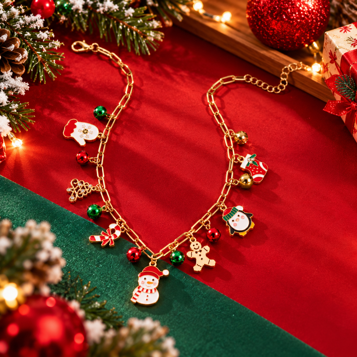 Christmas Charm Necklace