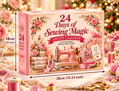 24 Days of Sewing Magic – Christmas Advent Calendar