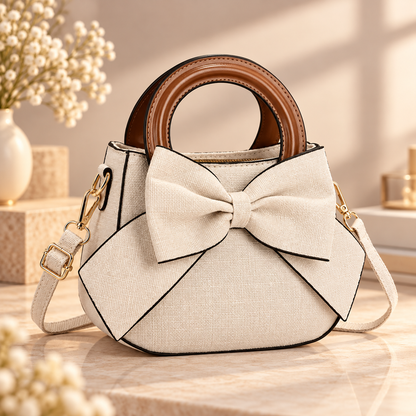 Everly Hope™ Elegant Bow Handbag – Chic Mini Crossbody Bag