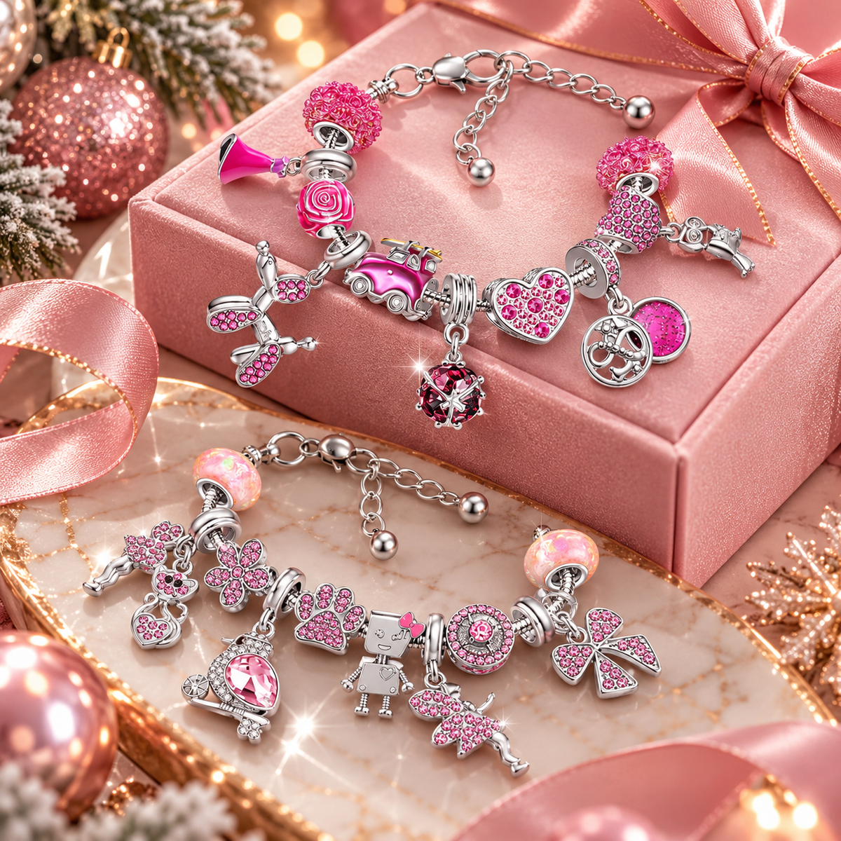 Pink Sparkle | 24-Day Jewelry Advent Calendar