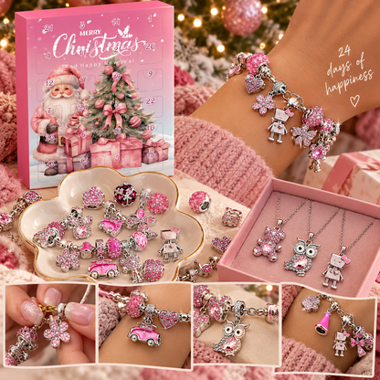 Pink Sparkle | 24-Day Jewelry Advent Calendar