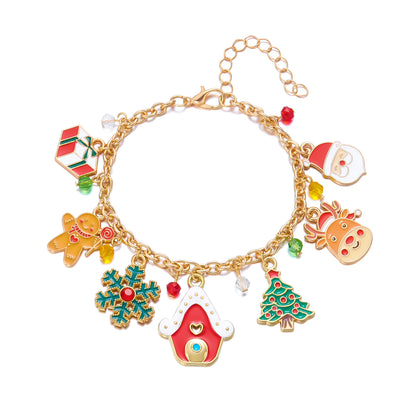 Christmas Santa Claus Chain Bracelet