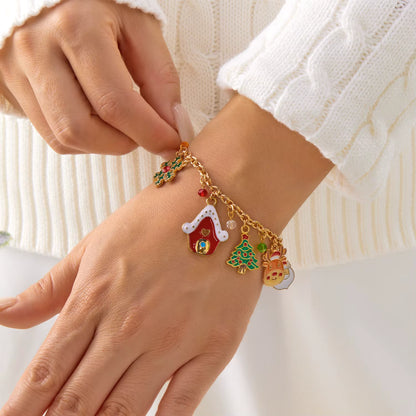 Christmas Santa Claus Chain Bracelet