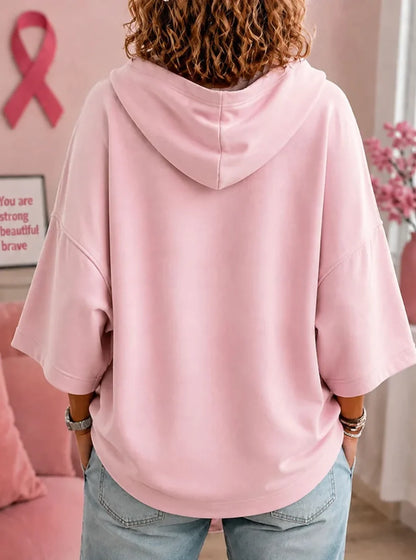 October we wear Pink Sweater | Breast Cancer Awareness