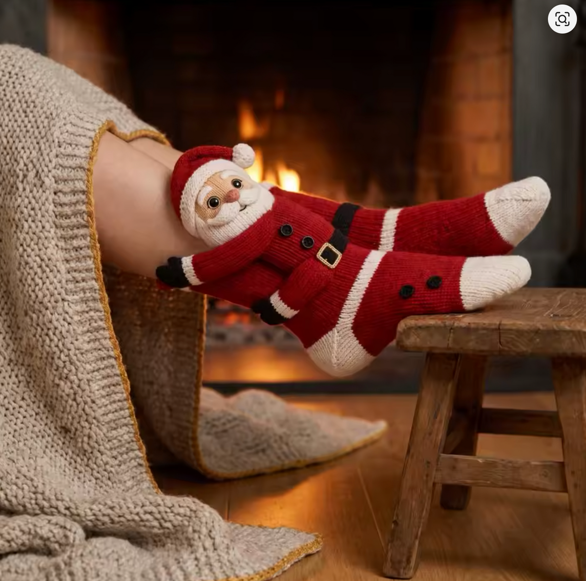3D Christmas Socks – Cozy Festive Character Socks
