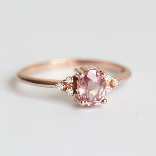 Luxe Pink Ribbon Ring | Breast Cancer Awareness