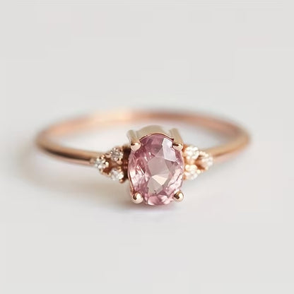 Luxe Pink Ribbon Ring | Breast Cancer Awareness