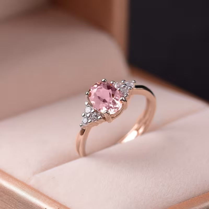 Luxe Pink Ribbon Ring | Breast Cancer Awareness