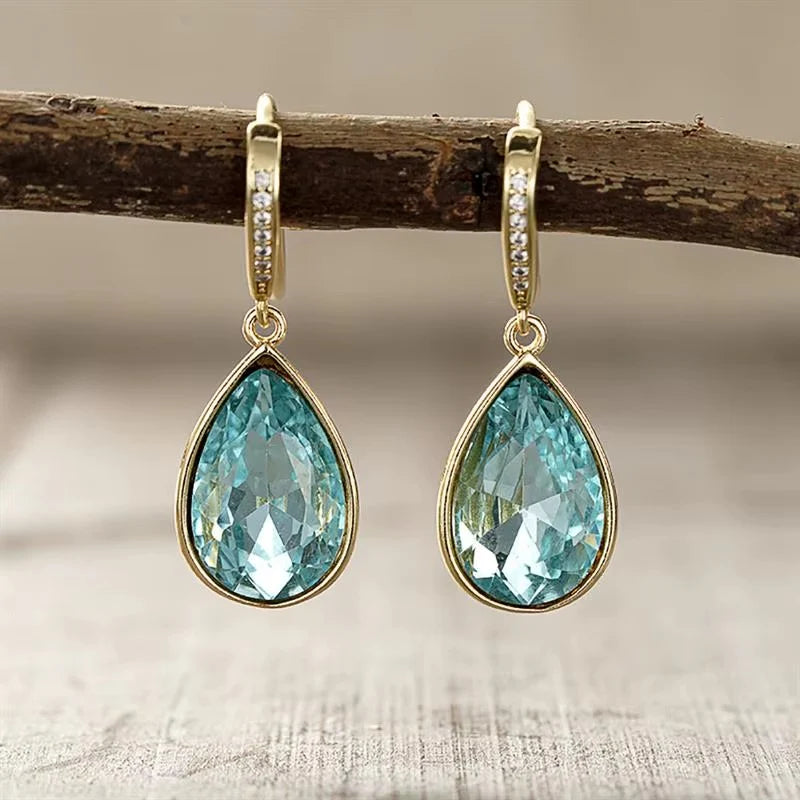 Hope Drops™ – Ovarian Cancer Awareness Earrings