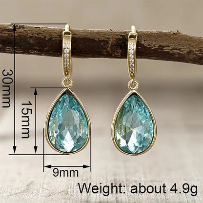 Hope Drops™ – Ovarian Cancer Awareness Earrings