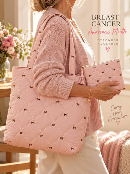 Awareness Month Ribbon Tote Bag 2026