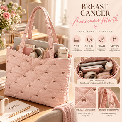 Awareness Month Ribbon Tote Bag 2026