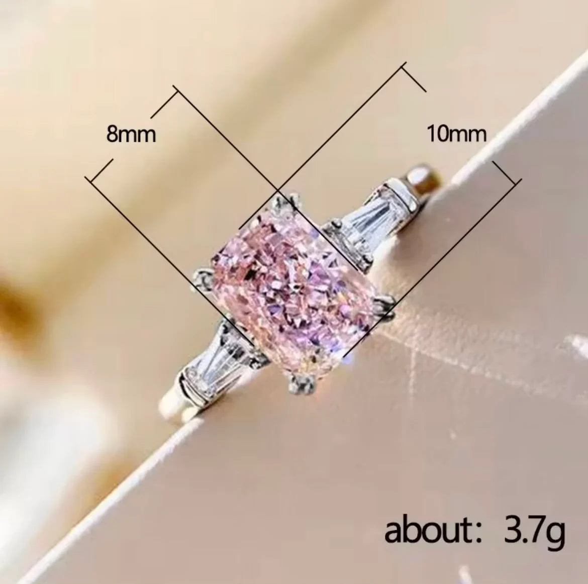 Classic Ribbon Pink Ring | Breast Cancer Awareness