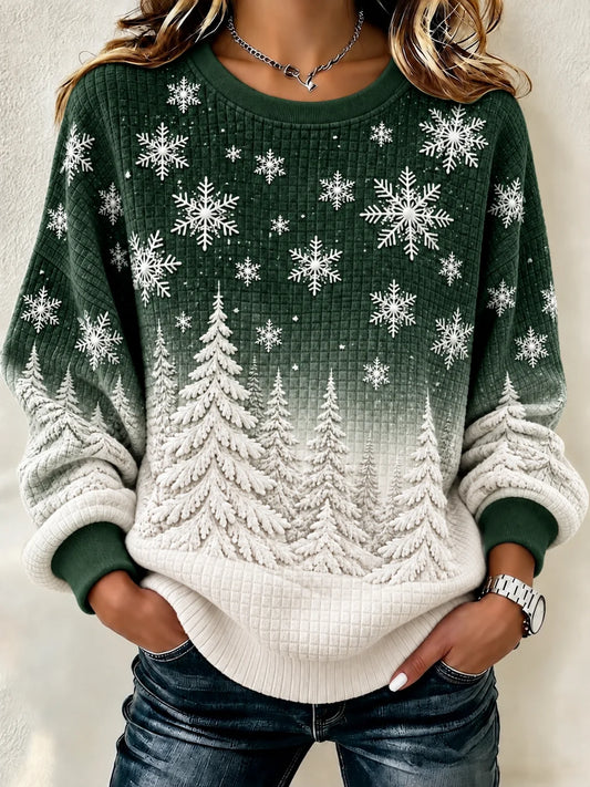 Casual Ombre Sweatshirt