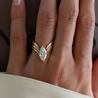 Elegant Drop Ring | Support Breast Cancer